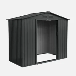 Abrigo de jardim com kit de ancoragem 2,71m²
