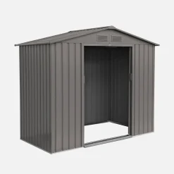 Abrigo de jardim com kit de ancoragem 2,71m²