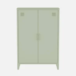 Armário industrial em metal de 2 portas