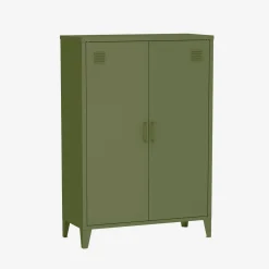 Armário industrial em metal de 2 portas