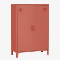 Armário industrial em metal de 2 portas
