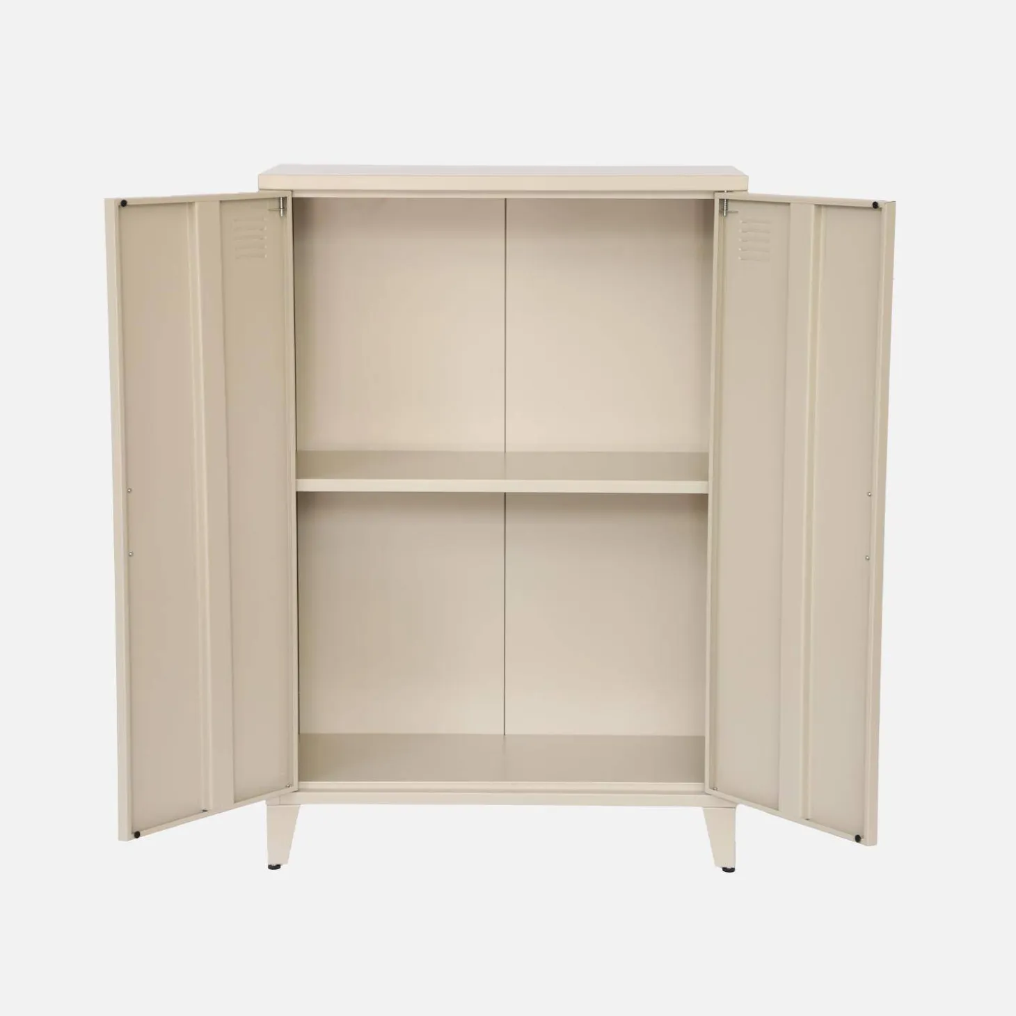 Armário industrial em metal de 2 portas