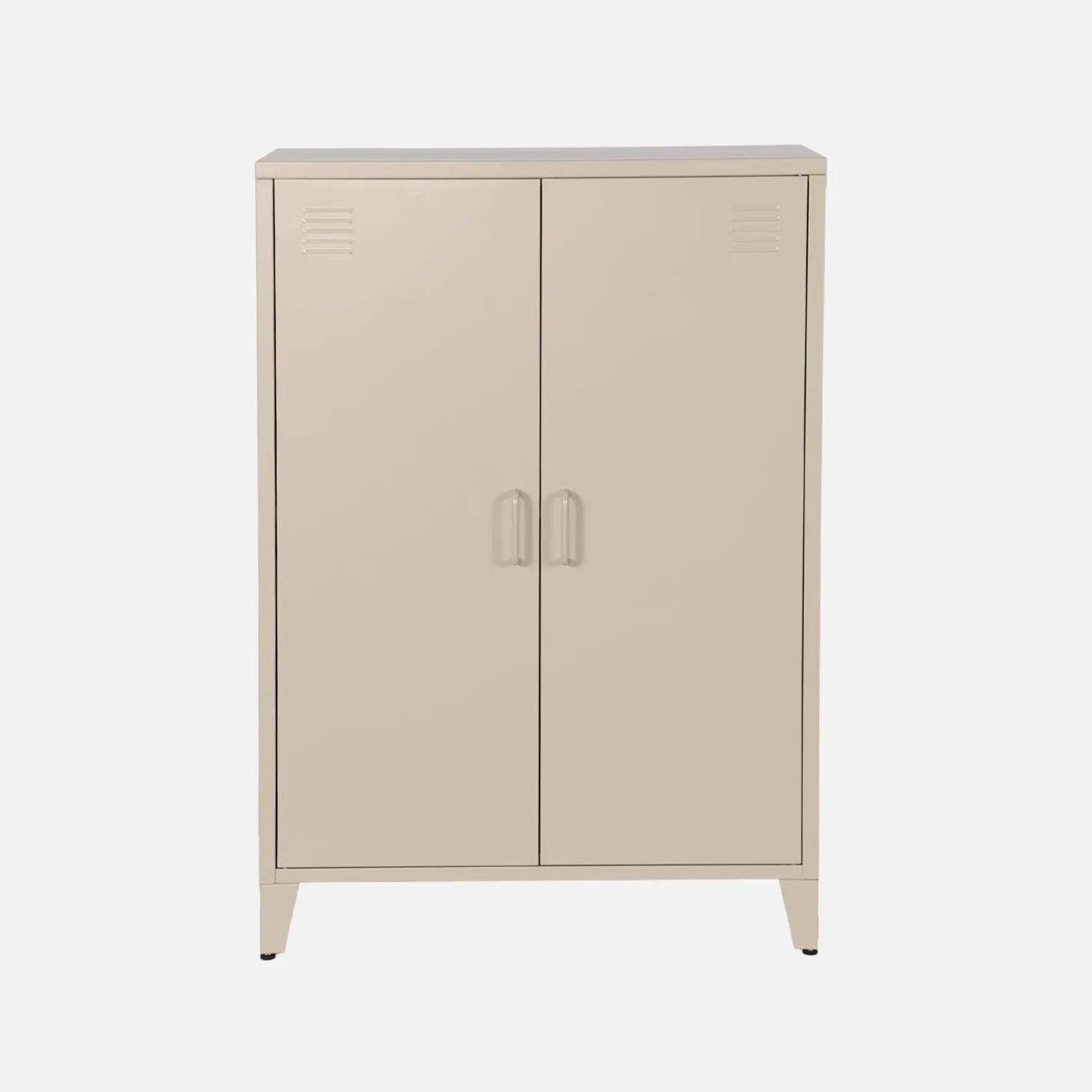 Armário industrial em metal de 2 portas