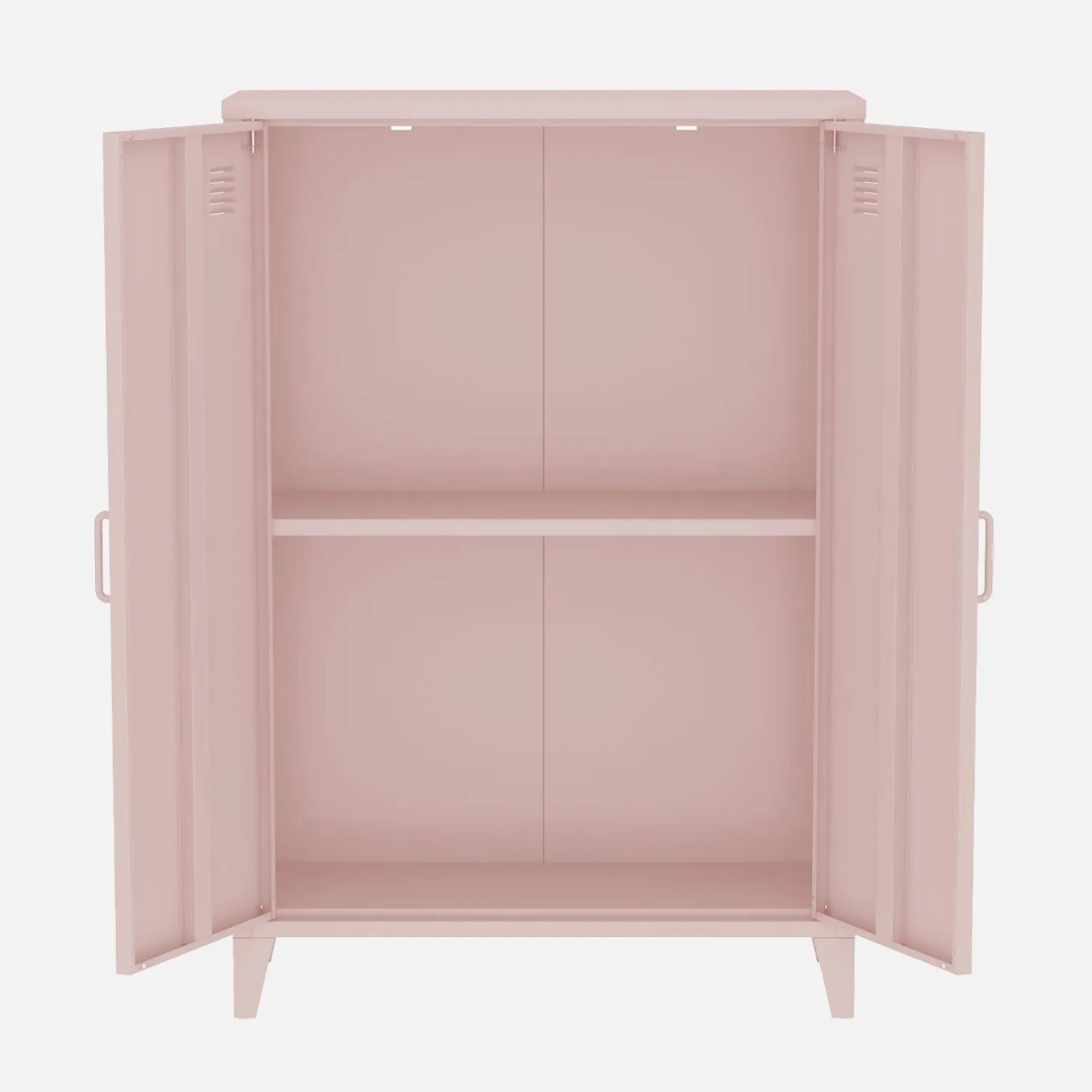 Armário industrial em metal de 2 portas