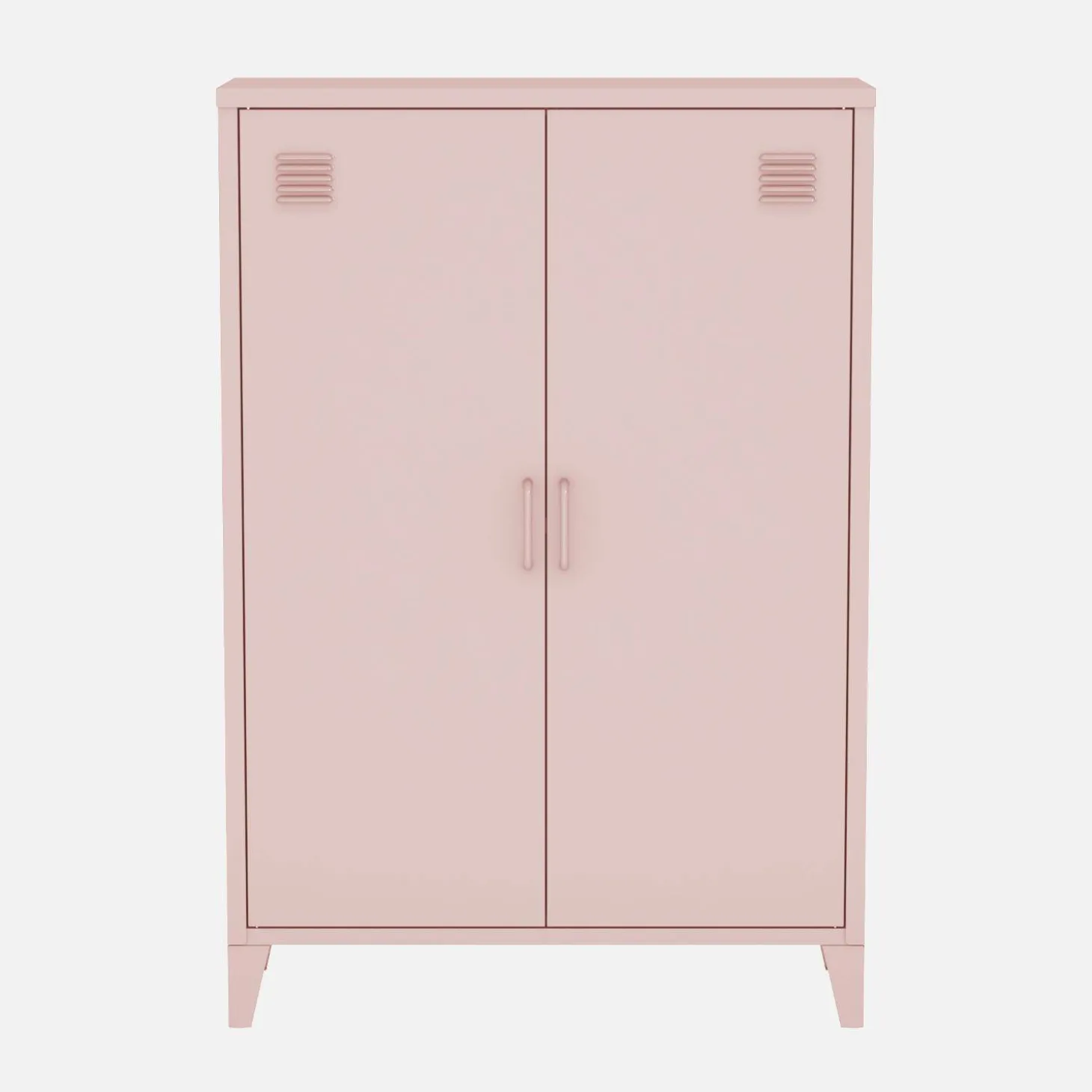 Armário industrial em metal de 2 portas