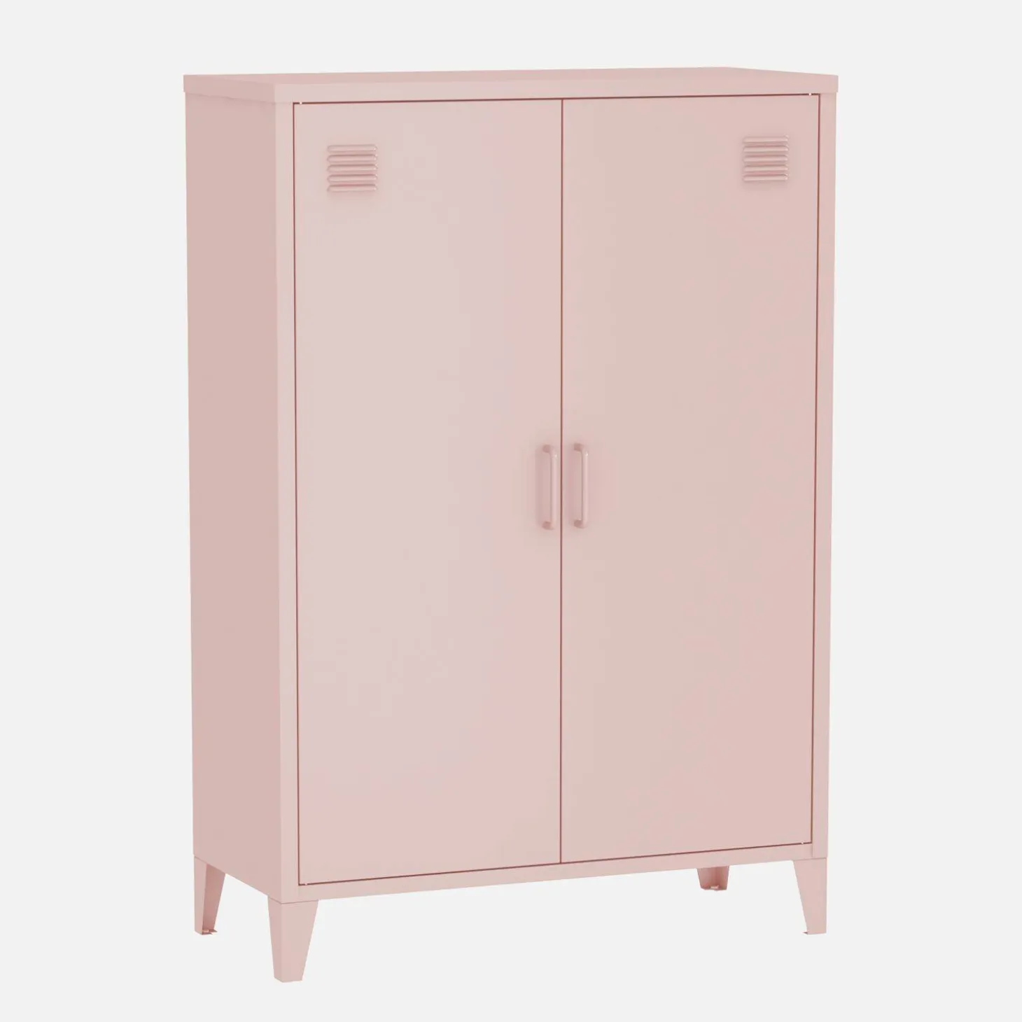 Armário industrial em metal de 2 portas