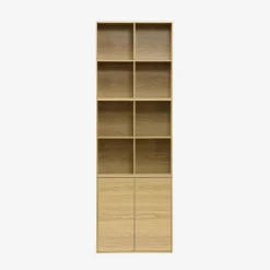 Biblioteca, módulo de armazenamento de 4 compartimentos