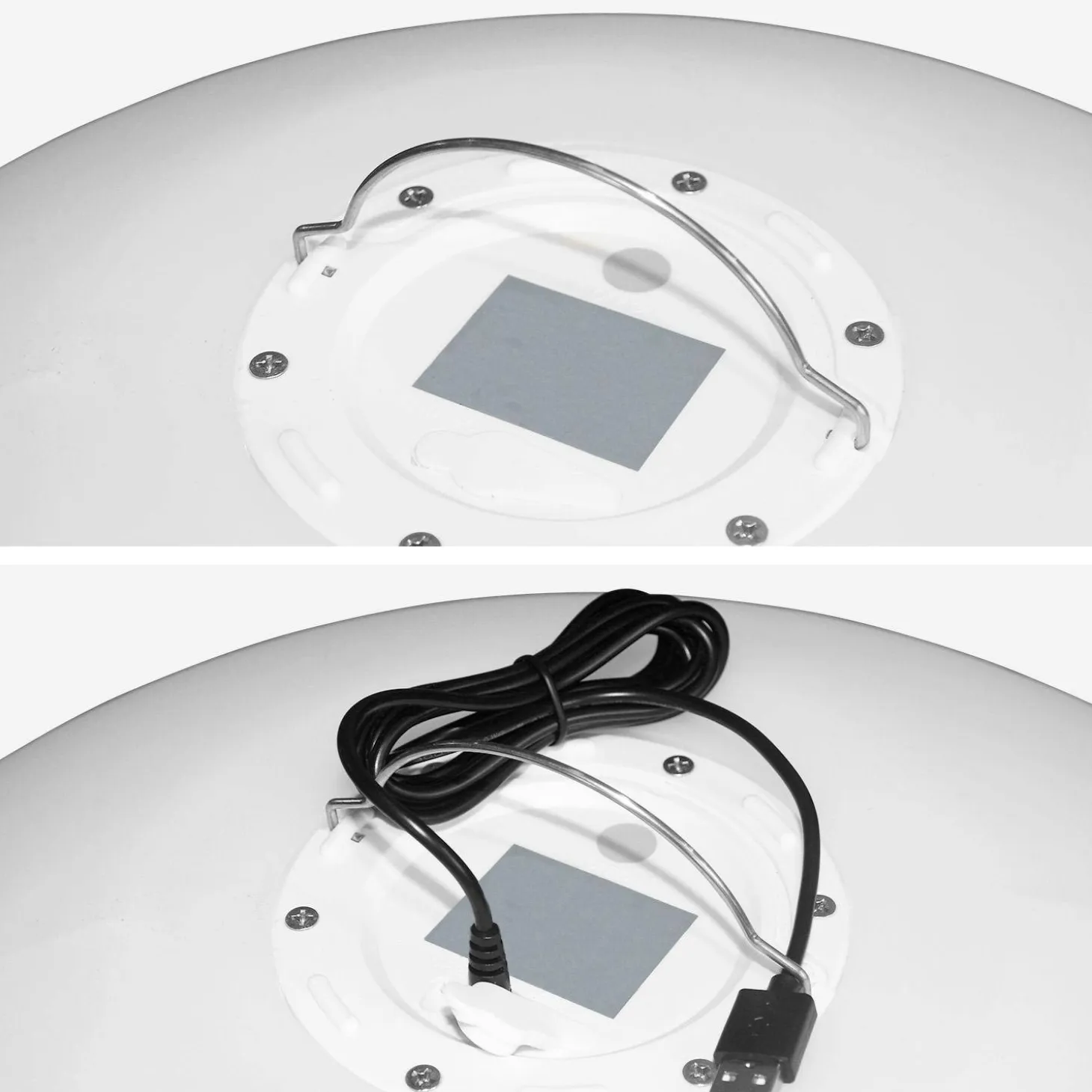 Bola de luz LED com bateria para interior/exterior
