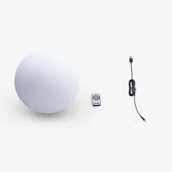 Bola de luz LED com bateria para interior/exterior