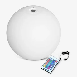 Bola luminosa LED sem fios para interior/exterior, 16 cores