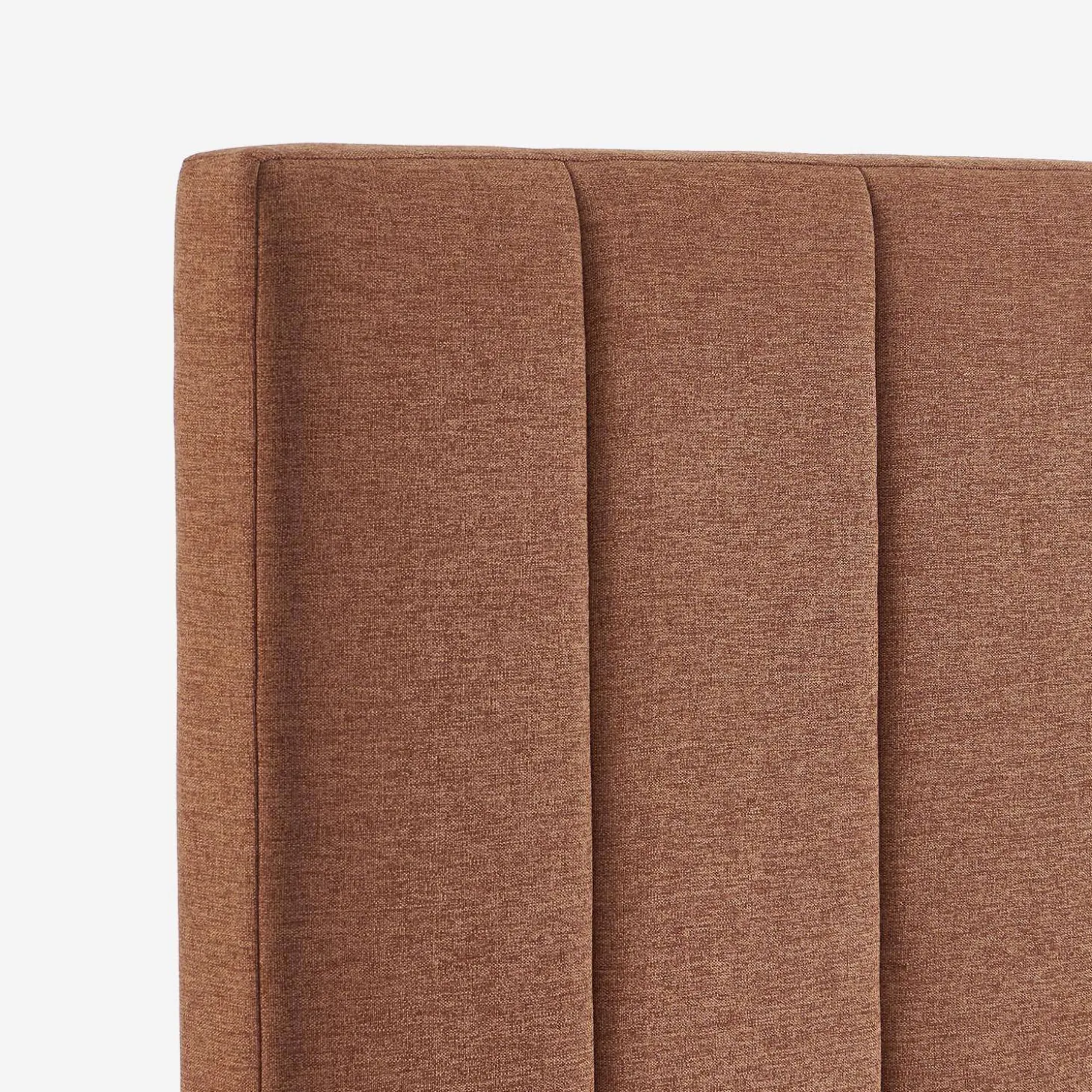 Cabeceira para cama de casal revestimento em tecido, 140cm