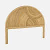 Cabeceira para cama de vime natural