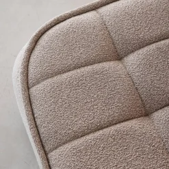 Cadeira confortável em boucle texturizado, 1 lugar