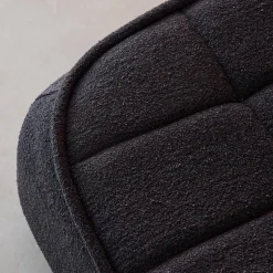 Cadeira confortável em boucle texturizado, 1 lugar