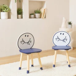 Cadeiras para crianças, senhor feliz, set de 2