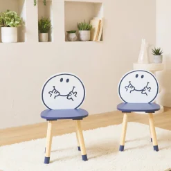 Cadeiras para crianças, senhor feliz, set de 2