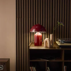 Candeeiro de mesa em metal, 25cm