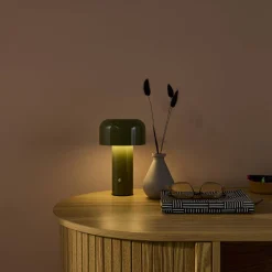 Candeeiro de mesa LED em metal, 13cm