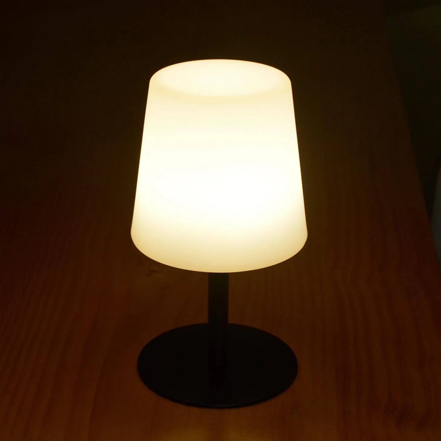 Candeeiro de mesa LED para interior/exterior, 16cm