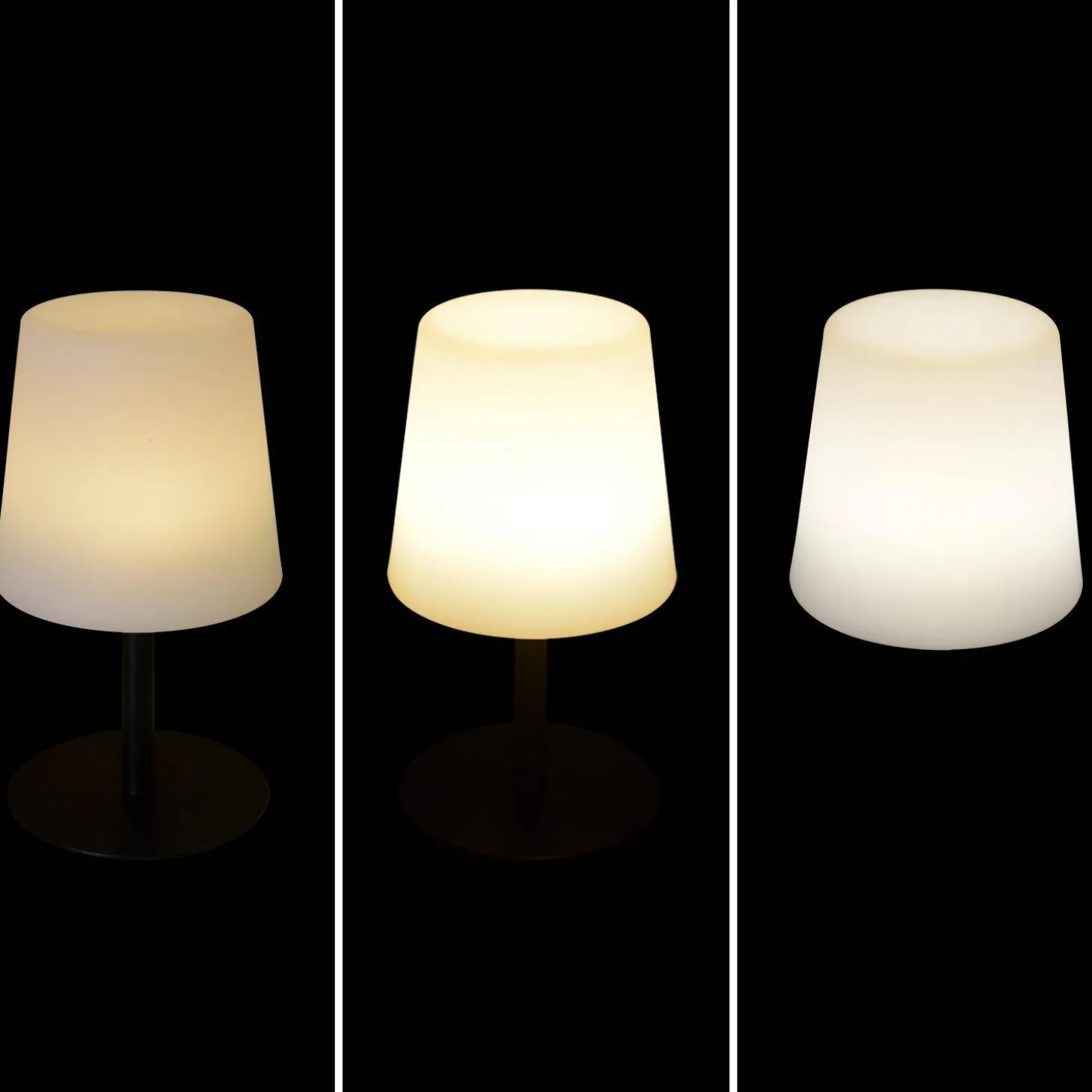 Candeeiro de mesa LED para interior/exterior, 16cm