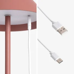 Candeeiro de mesa LED recarregável sem fios