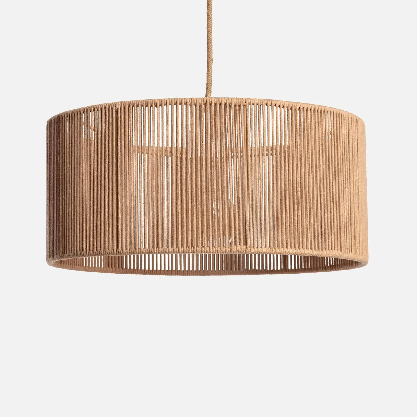 Candeeiro suspenso de cânhamo, 40cm