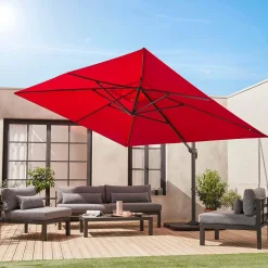 Capa de proteção para guarda-sol excêntrico 3x4m