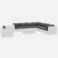 Capas de almofada para mobiliário de jardim