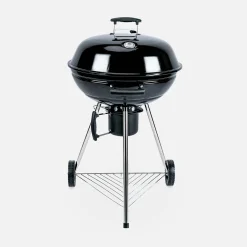 Churrasqueira a carvão com grelha e função de fumeiro, Ø57cm