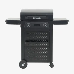Churrasqueira elétrica de aço esmaltado 2 queimadores 2300W