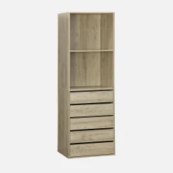 Closet modular com 4 módulos