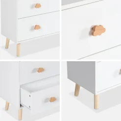Cómoda de criança, 3 gavetas