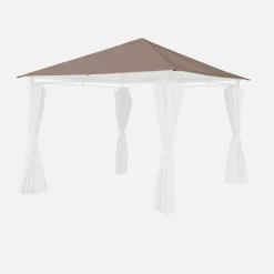 Cobertura de pérgola Elusa 3x3m