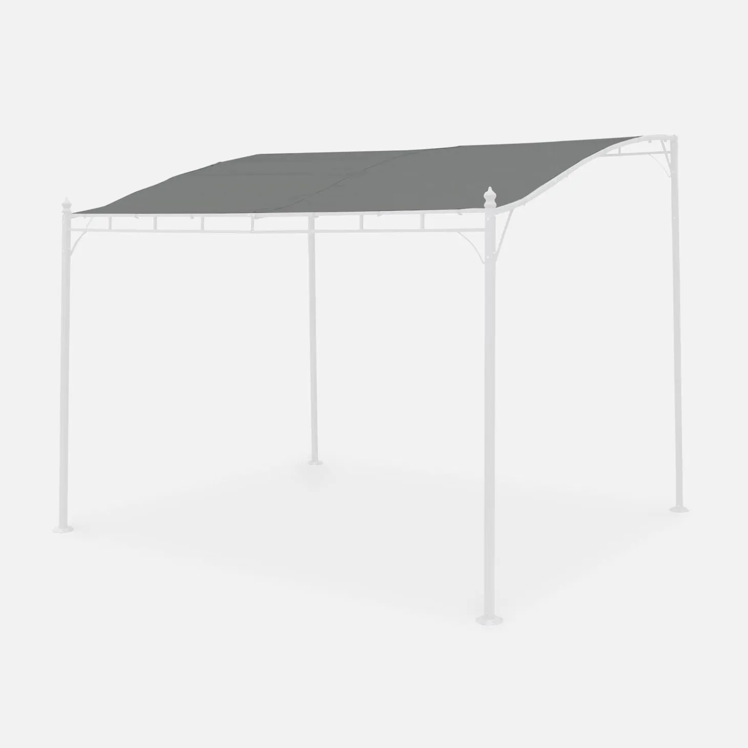 Cobertura de telhado para pérgola, Brestum 3x2.5m