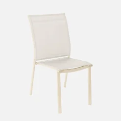 Conjunto de jardim com mesa em alumínio com 8 cadeiras