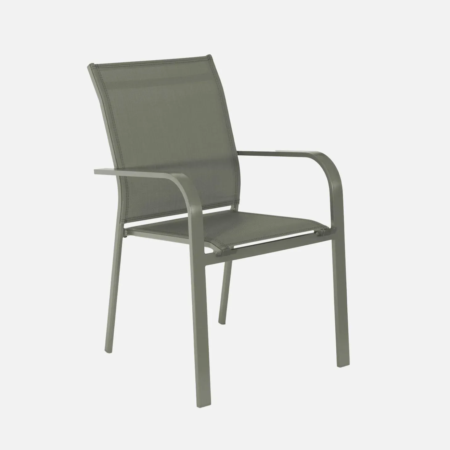 Conjunto de jardim com mesa extensível em alumínio com 12 cadeiras