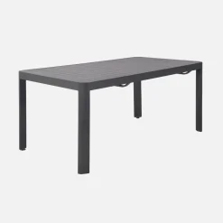 Conjunto de jardim com mesa extensível em alumínio com 10 cadeiras
