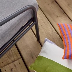 Conjunto de jardim de aço para 5 pessoas