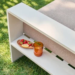 Conjunto de jardim em alumínio, 5 lugares