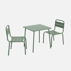 Conjunto de mesa e cadeira para crianças de 2 lugares