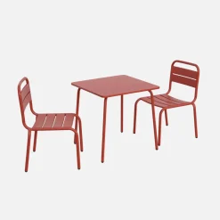 Conjunto de mesa e cadeira para crianças de 2 lugares