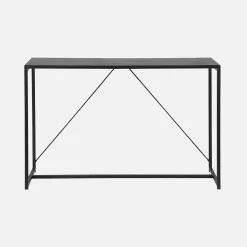 Consola metálica com barra de reforço, 120cm