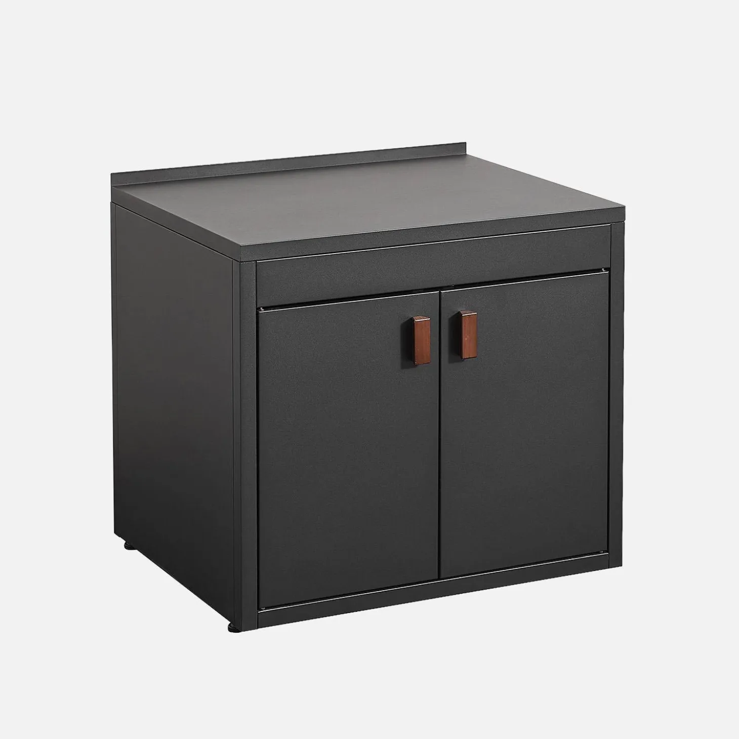 Cozinha externa de aço 2 portas, 75,5cm