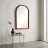 Espelho arco madeira de pinho