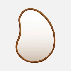 Espelho de madeira de abeto, 95cm