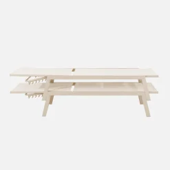 Espreguiçadeira de aço multi posições, conjunto de 2