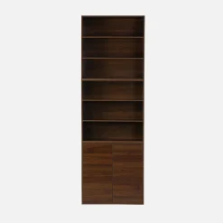 Estante, biblioteca, módulo de armazenamento de 3 prateleiras