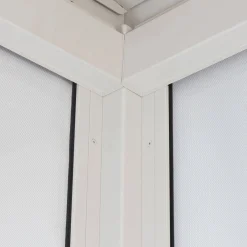 Estore lateral de enrolar em alumínio e textilene para pérgola bioclimática, 3m