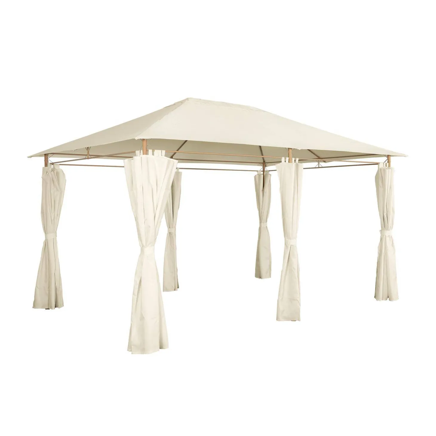 Gazebo para eventos com cortinas, 3x4m
