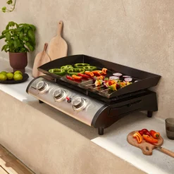 Grelhador a gás com 3 queimadores, 7.5kW
